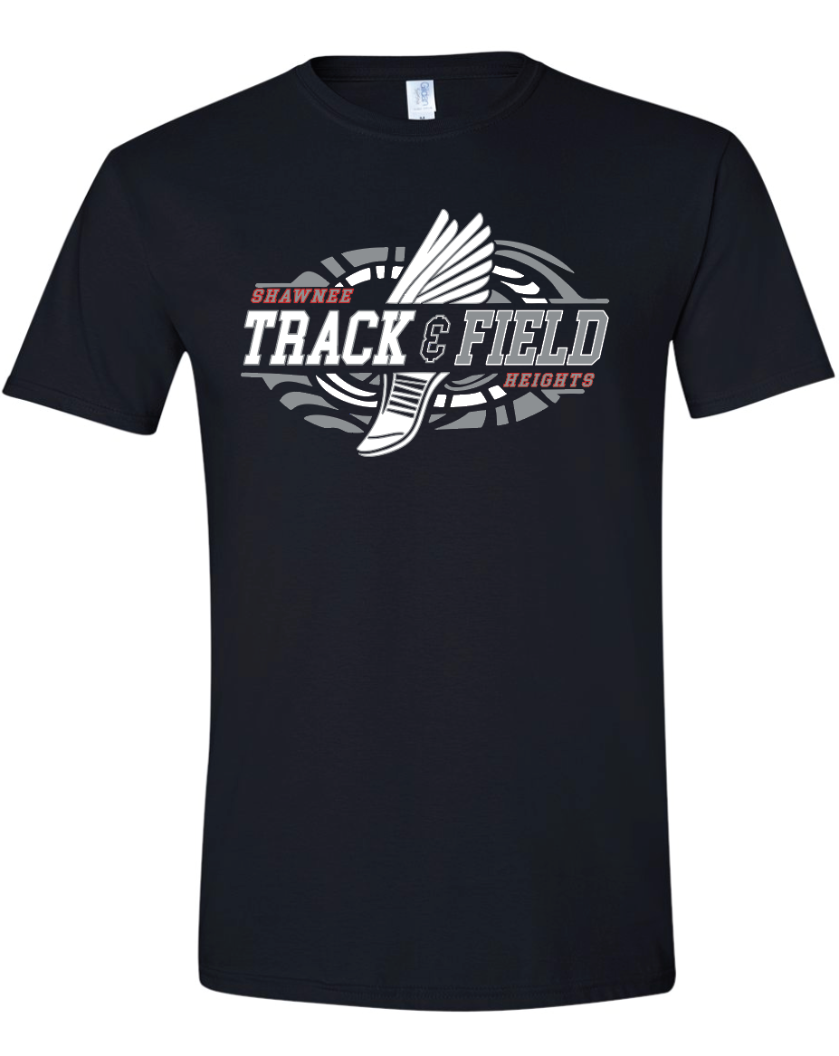 Shawnee Heights Track and Field Softstyle T-shirt