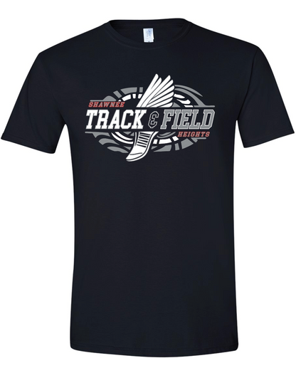 Shawnee Heights Track and Field Softstyle T-shirt