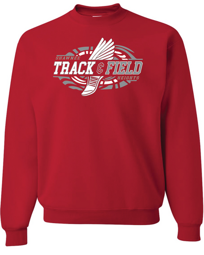 Shawnee Heights Track & Field Crew Sweatshirt