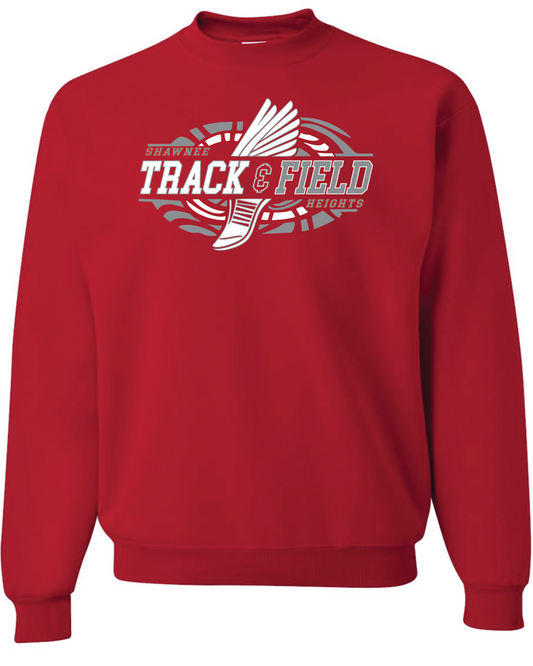 Shawnee Heights Track & Field Crew Sweatshirt