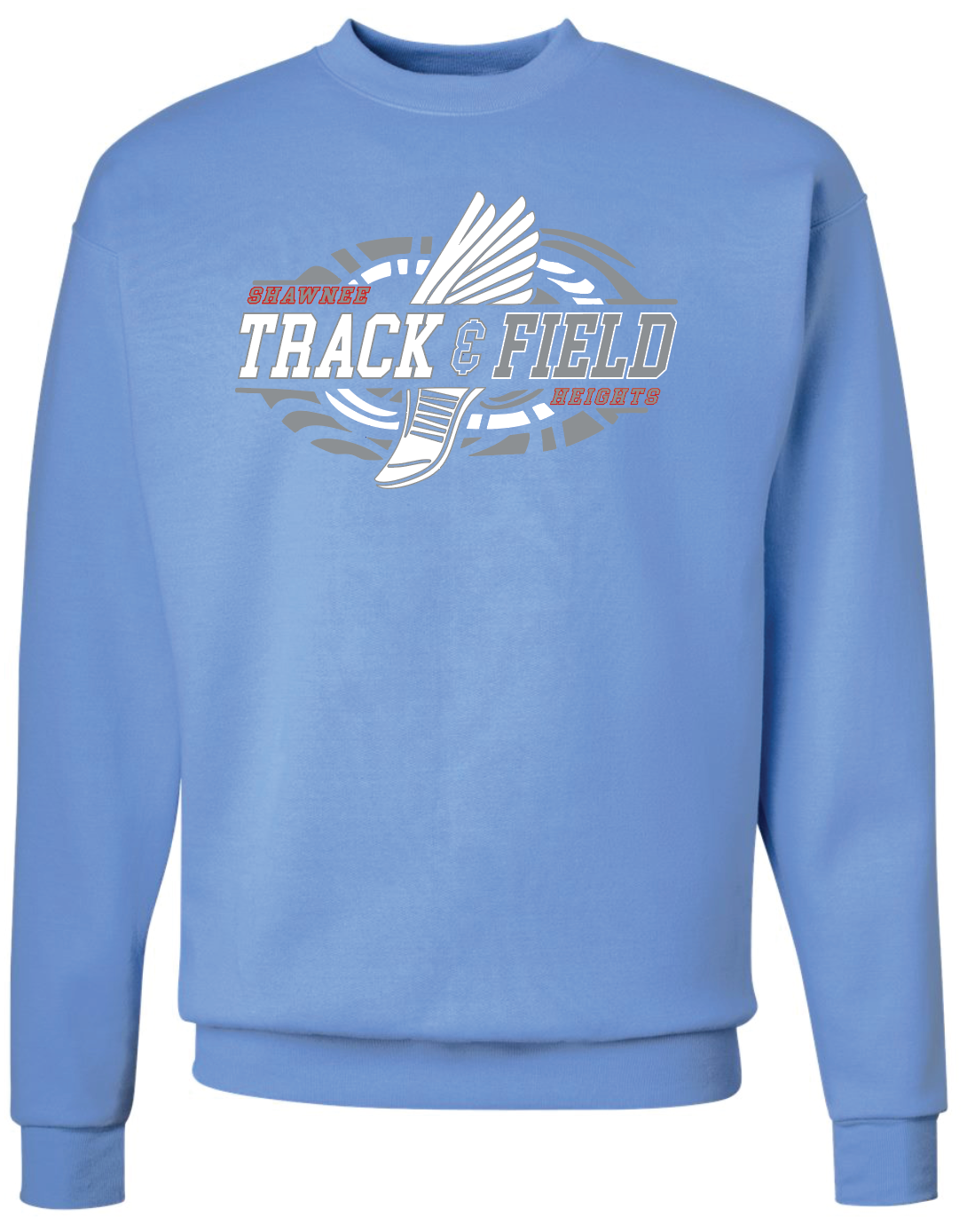 Shawnee Heights Track & Field Crew Sweatshirt