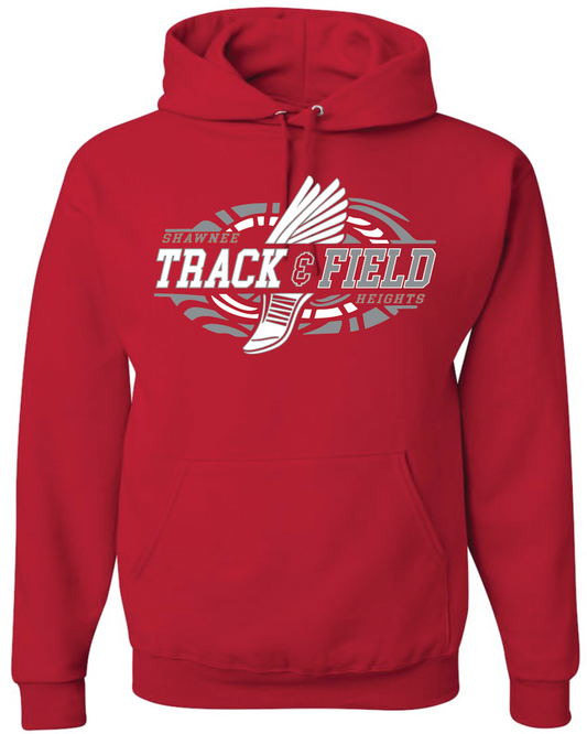 Shawnee Heights Track & Field Hooded Sweatshirt