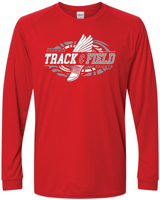 Shawnee Heights Track & Field Paragon Performance Long Sleeve T-shirt