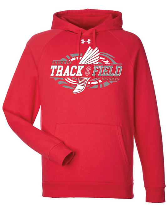 Shawnee Height Track & Field Under Armour Men's Rival Fleece Hooded Sweatshirt