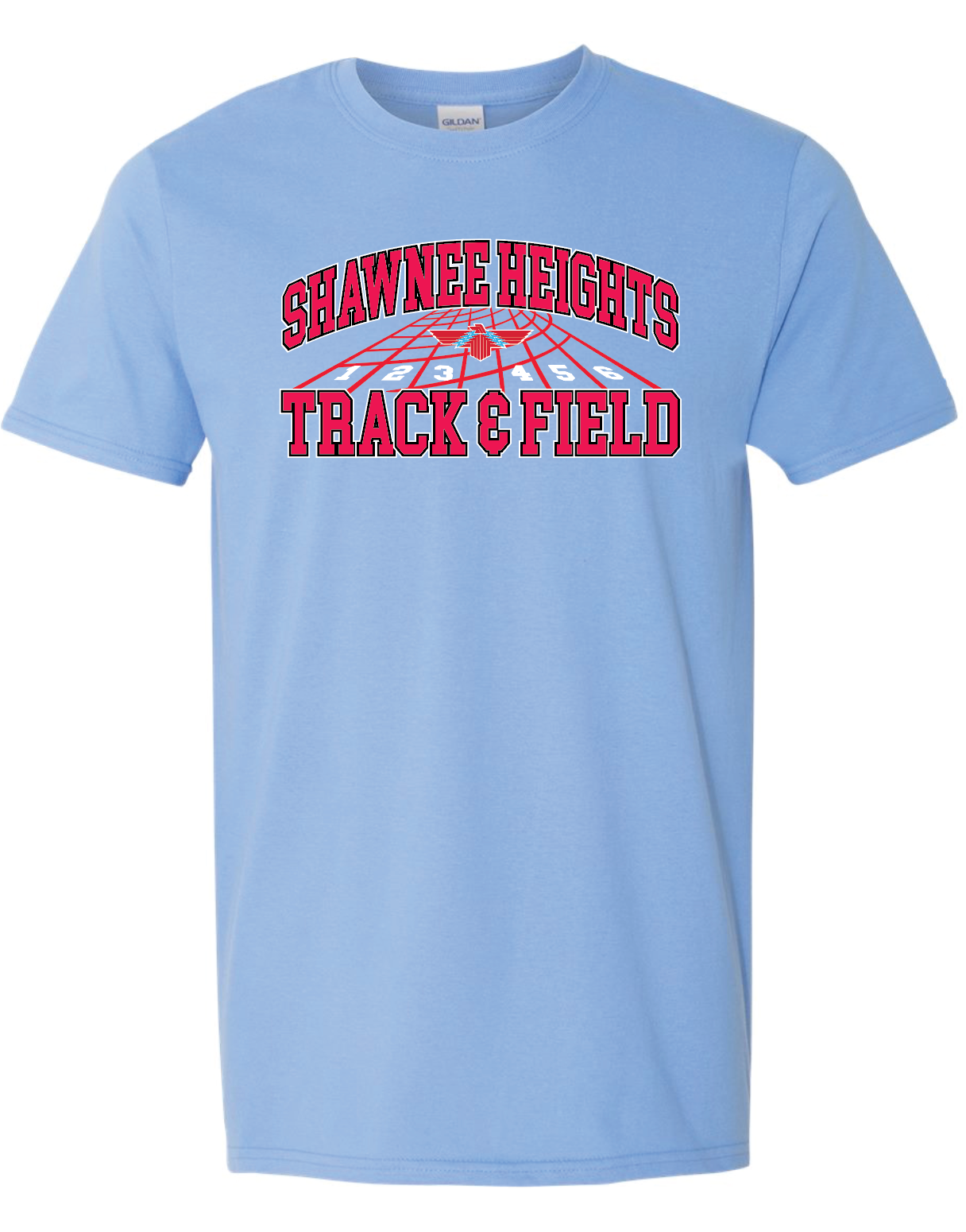 Thunderbirds Track and Field Softstyle T-shirt