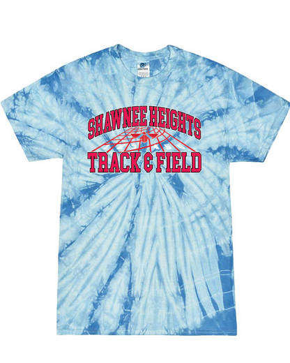Thunderbirds Track & Field Tie Dye T-shirt