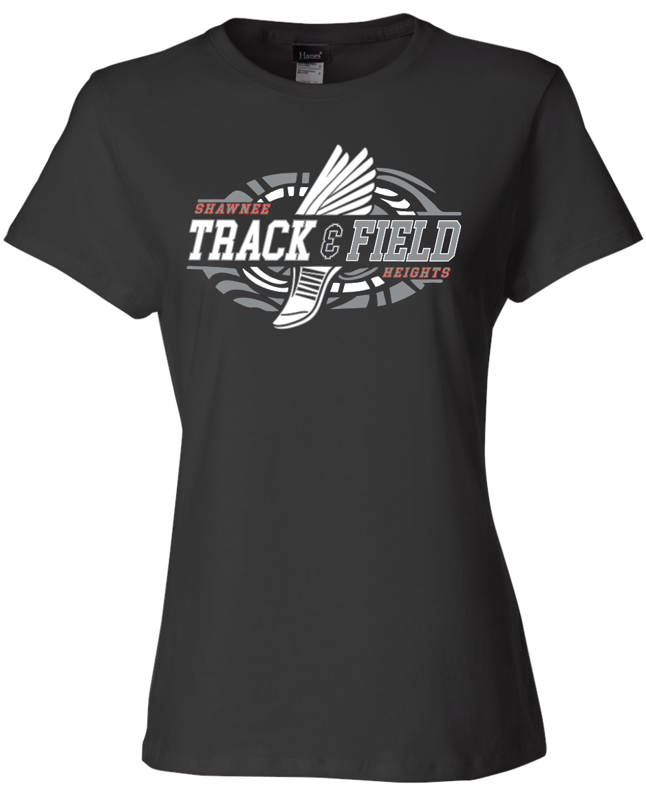 Shawnee Heights Track & Field Women's Fit T-shirt