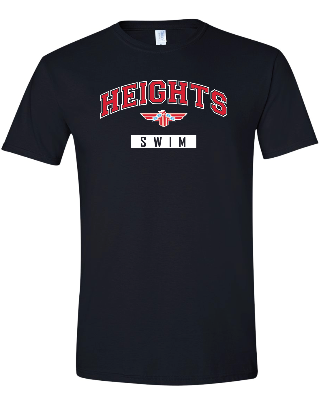Shawnee Heights Swim Gildan Softstyle T-Shirt