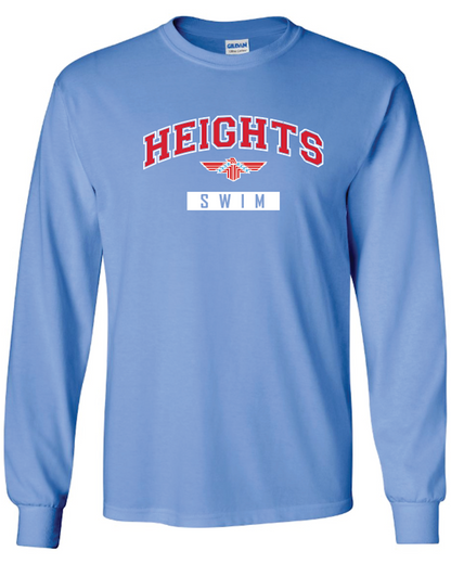 Shawnee Heights Swim Gildan Ultra Cotton Long Sleeve T-Shirt