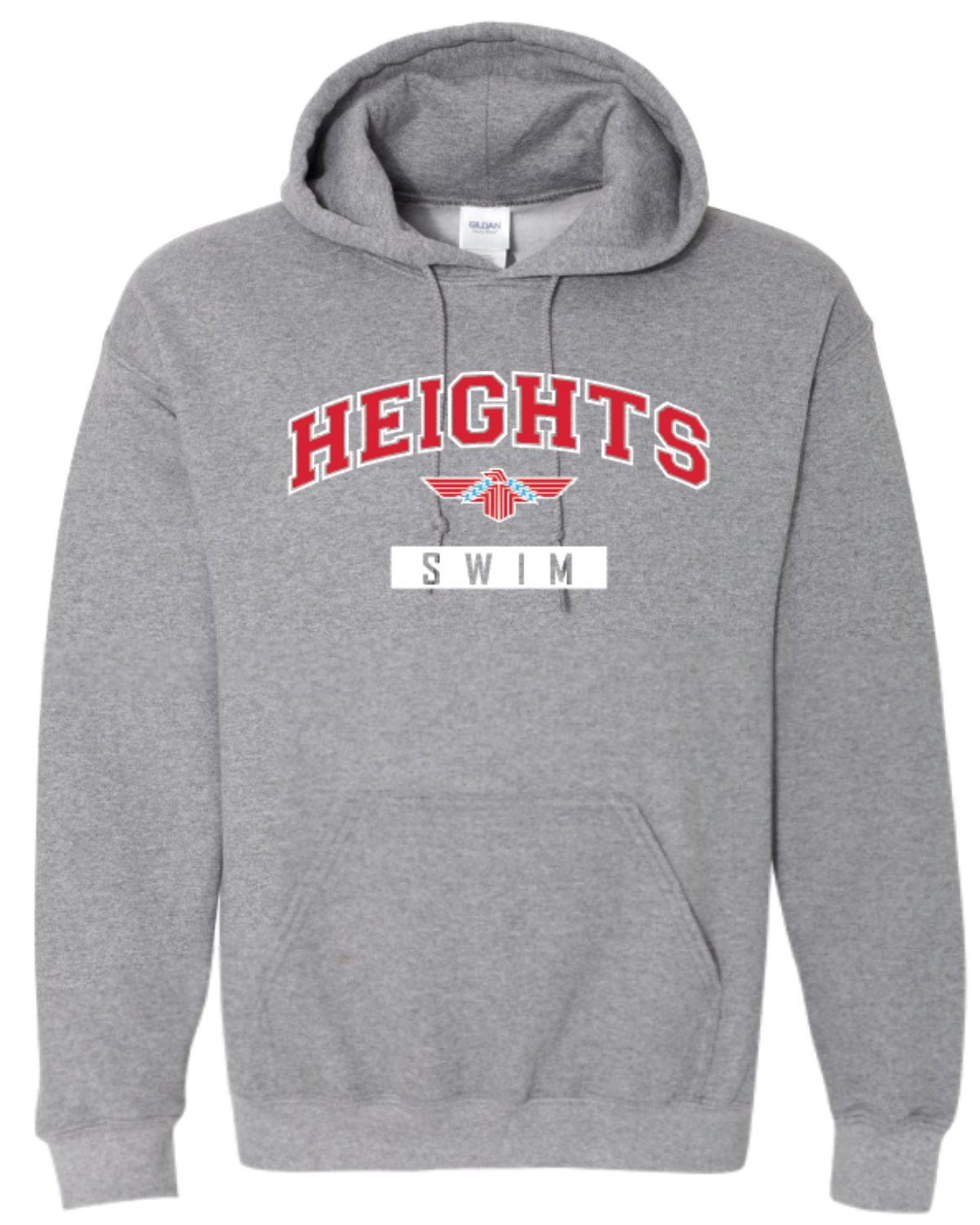 Shawnee Heights Swim Hooded Sweatshirt