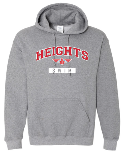 Shawnee Heights Swim Hooded Sweatshirt