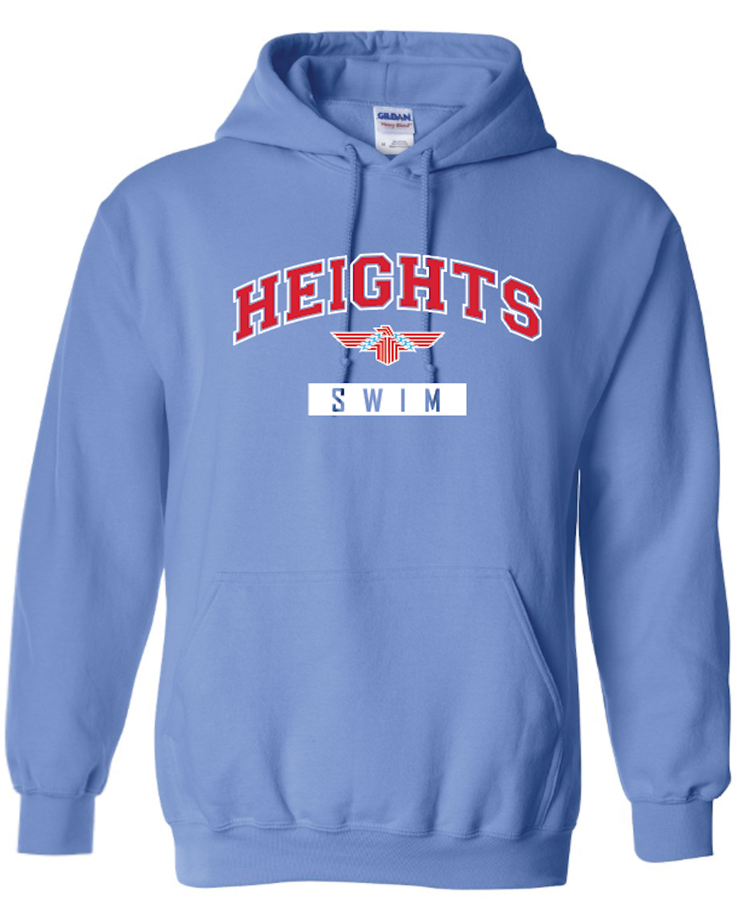 Shawnee Heights Swim Hooded Sweatshirt