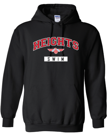 Shawnee Heights Swim Hooded Sweatshirt