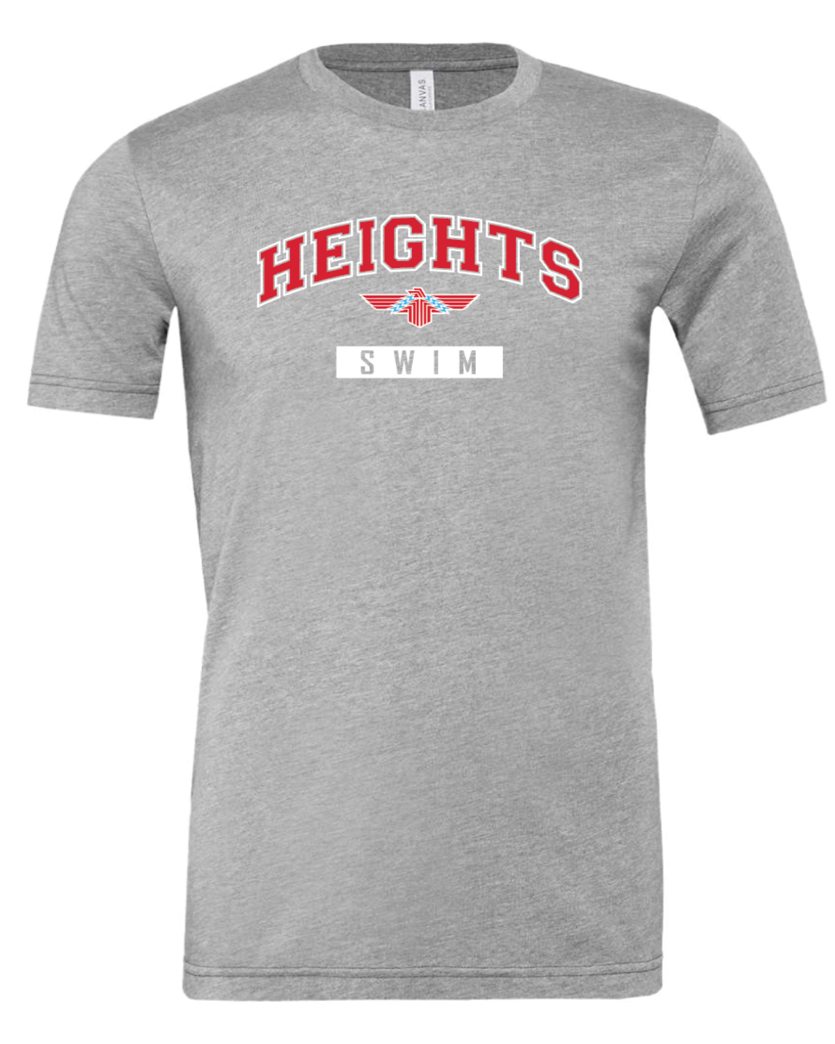 Shawnee Heights Swim Bella Canvas Jersey Tee