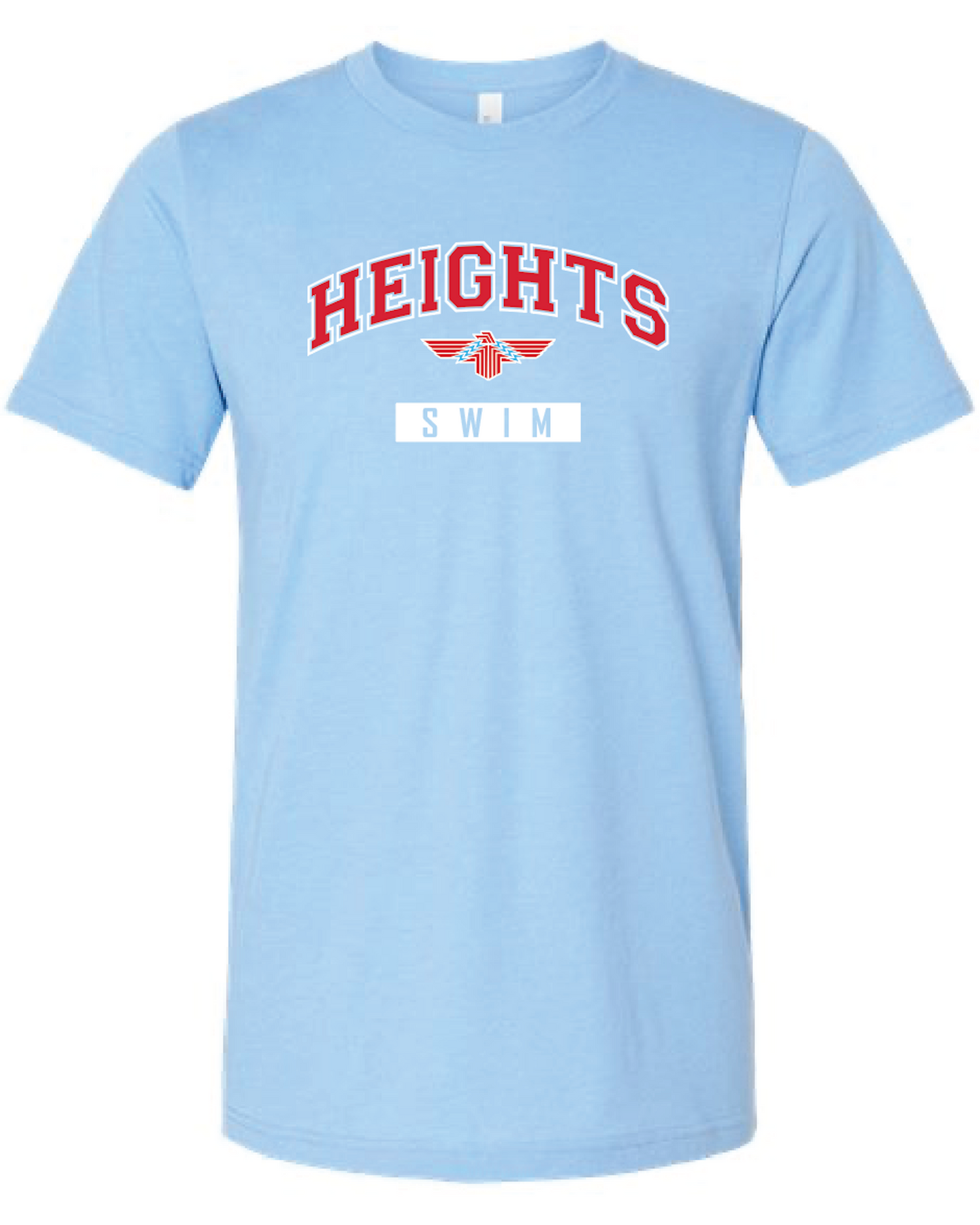 Shawnee Heights Swim Bella Canvas Jersey Tee