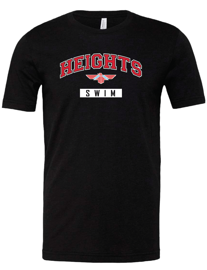 Shawnee Heights Swim Bella Canvas Jersey Tee