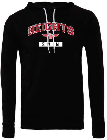 Shawnee Heights Swim Bella Canvas Sponge Fleece Hoodie