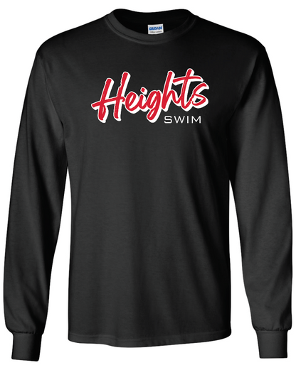 Heights Swim Gildan Ultra Cotton Long Sleeve T-Shirt