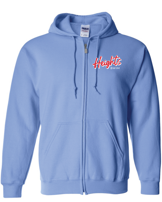 Heights Swim Full Zip Hooded Sweatshirt