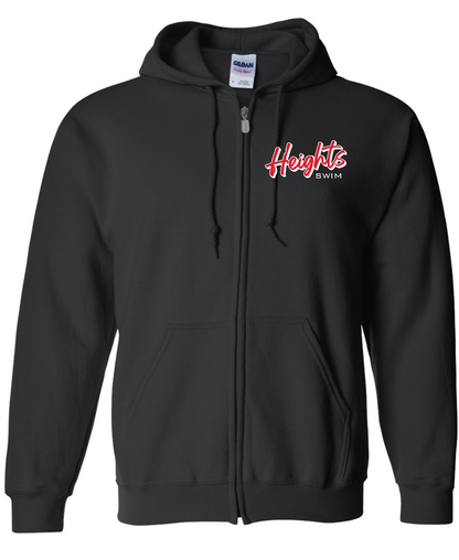 Heights Swim Full Zip Hooded Sweatshirt