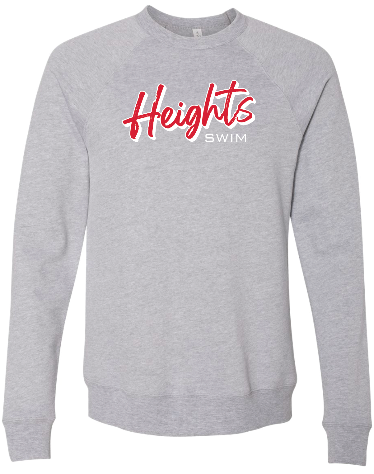Heights Swim Bella Canvas Crewneck Sweatshirt