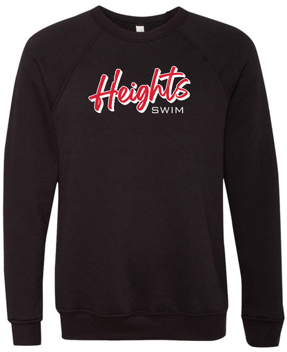 Heights Swim Bella Canvas Crewneck Sweatshirt