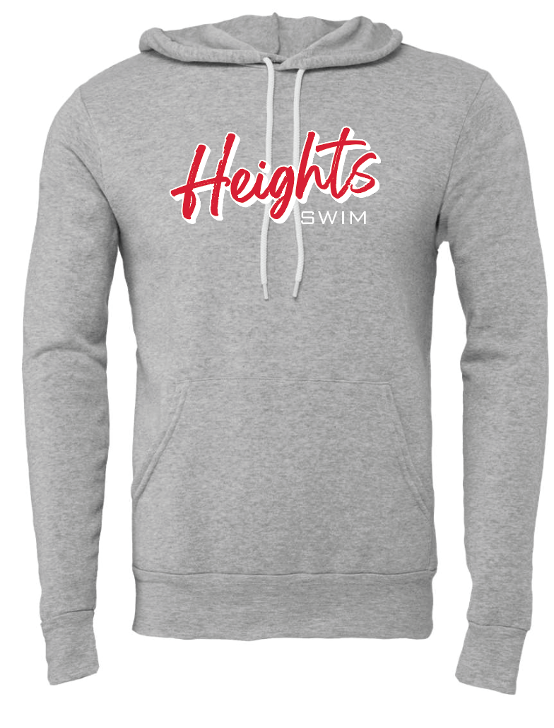 Heights Swim Bella Canvas Sponge Fleece Hoodie