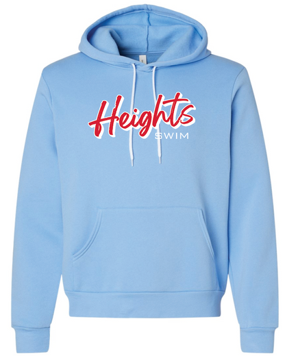 Heights Swim Bella Canvas Sponge Fleece Hoodie
