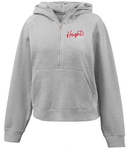 Heights Swim Pennant Womens Half-Zip Hoodie