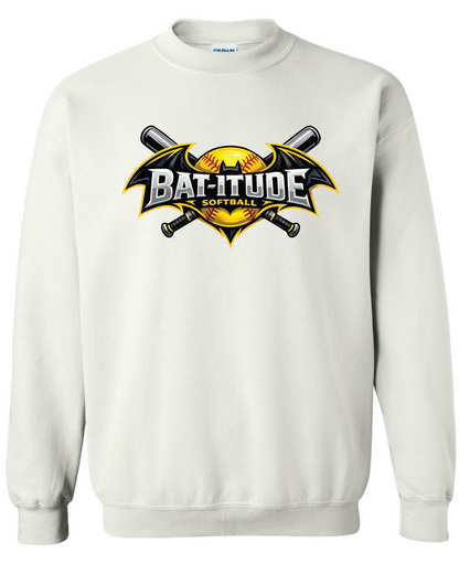 Bat-itude Softball Crew Sweatshirt