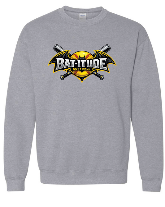 Bat-itude Softball Crew Sweatshirt