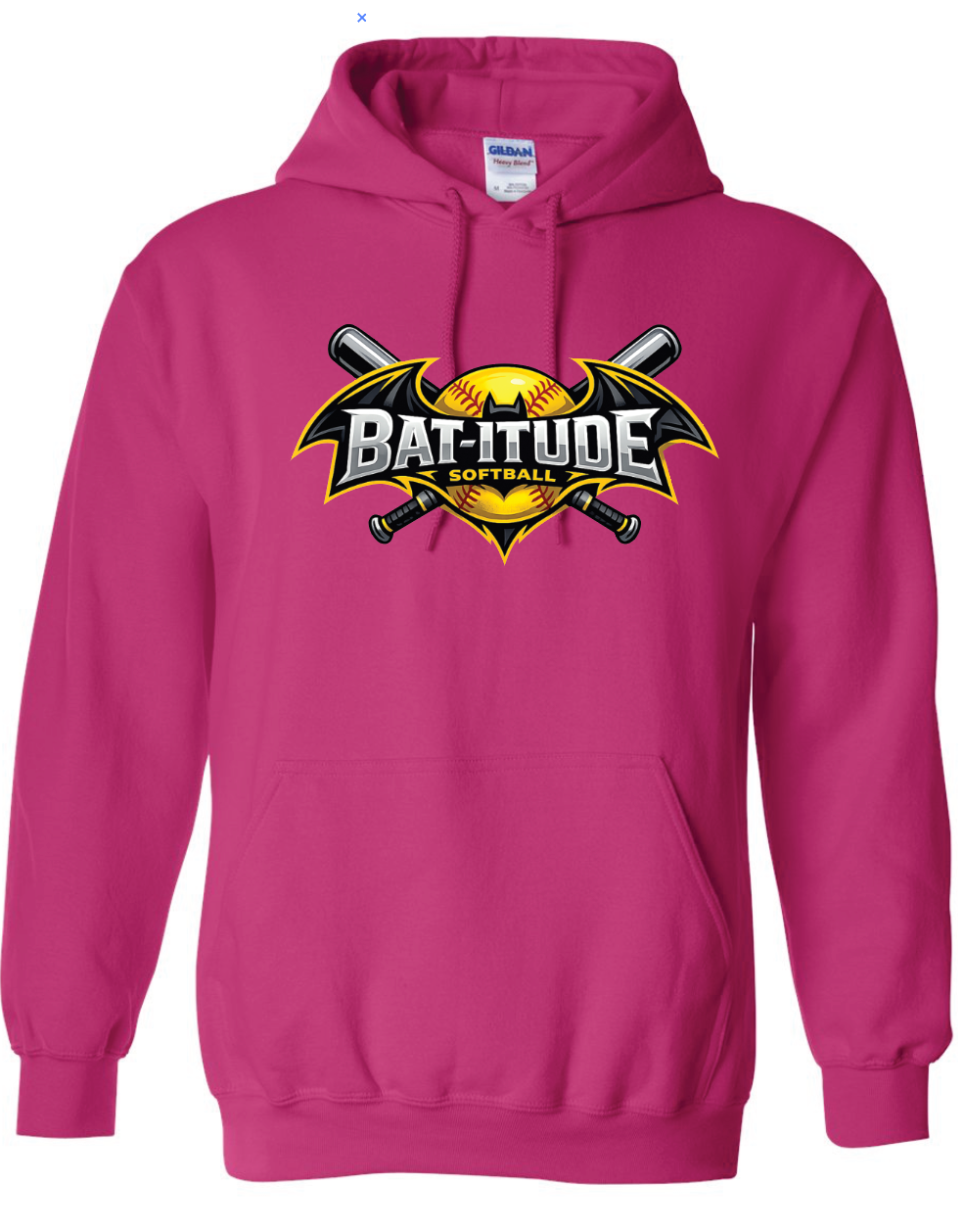Bat-itude Softball Hooded Sweatshirt