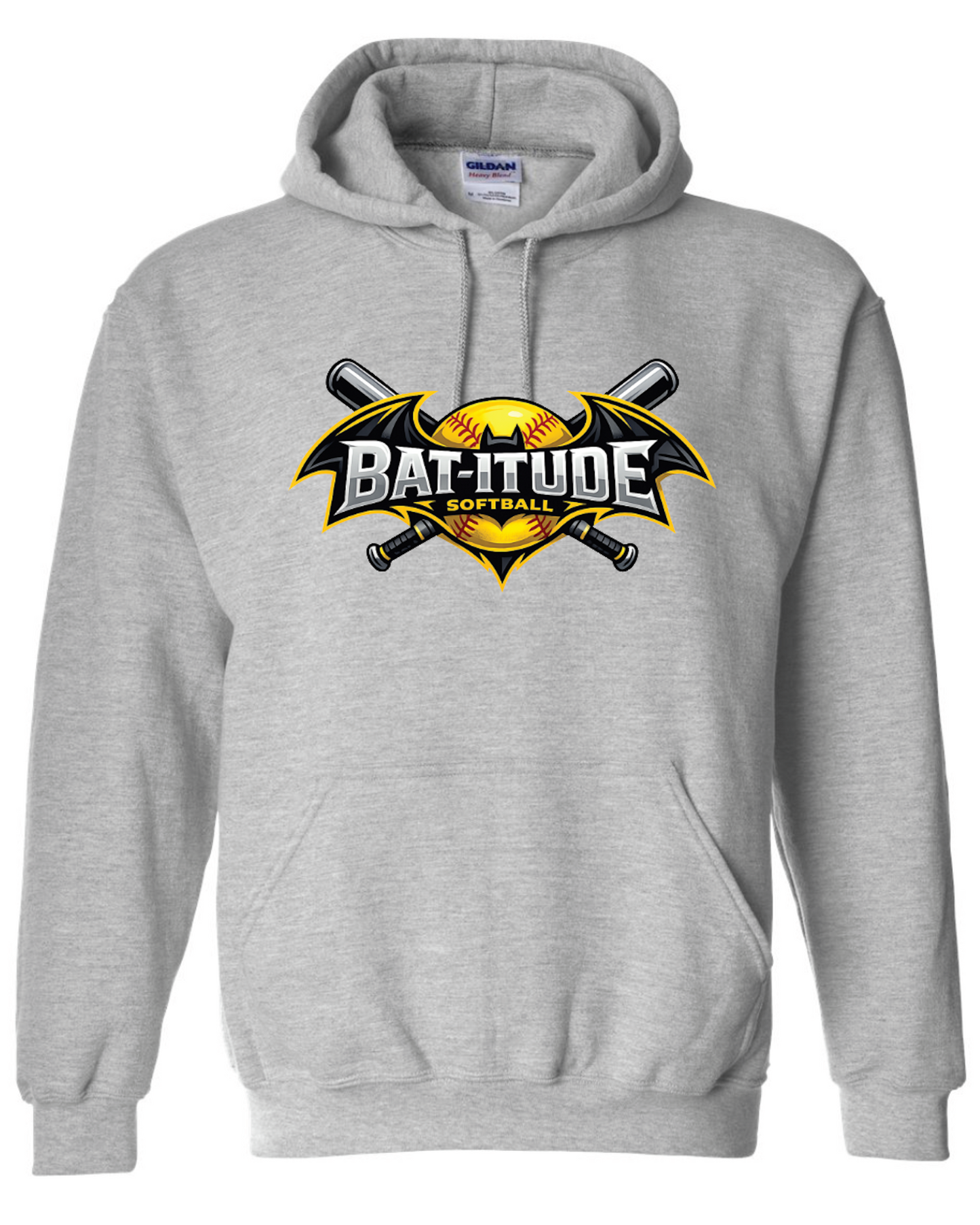 Bat-itude Softball Hooded Sweatshirt