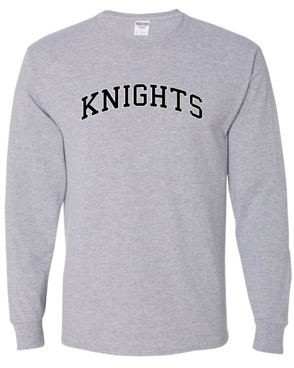Knights Long Gildan Sleeve T-Shirt