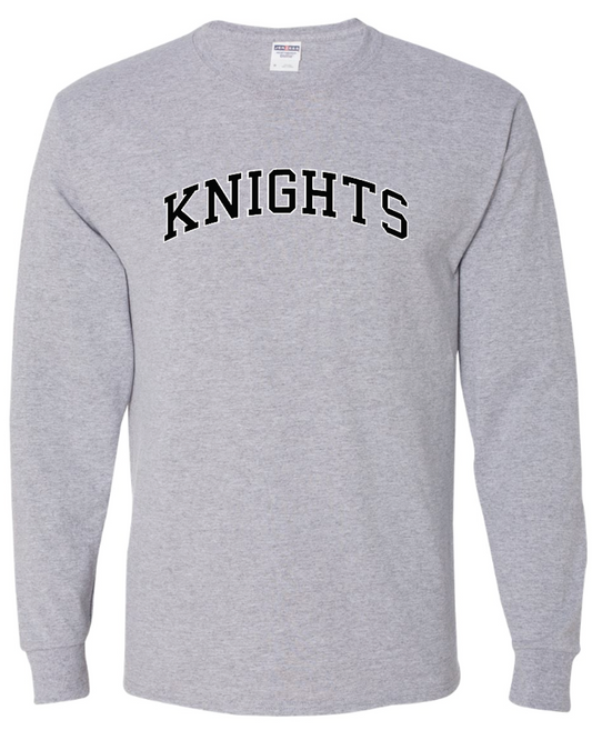 Knights Long Gildan Sleeve T-Shirt