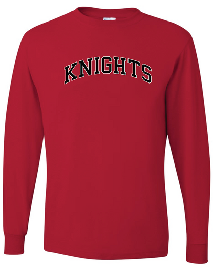 Knights Long Gildan Sleeve T-Shirt