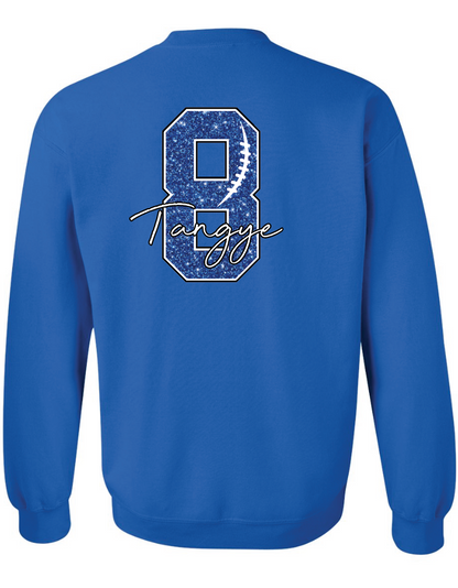 WR Senior Mom Gildan Crew Sweatshirt