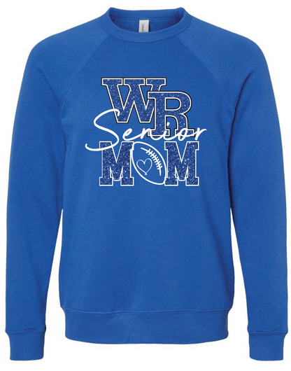 WR Senior Mom Bella Canvas Crewneck Sweatshirt