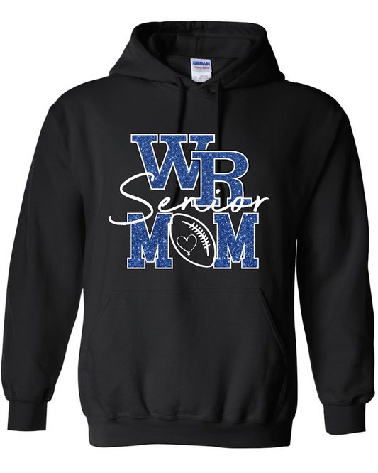 WR Senior Mom Gildan Hooded Sweatshirt