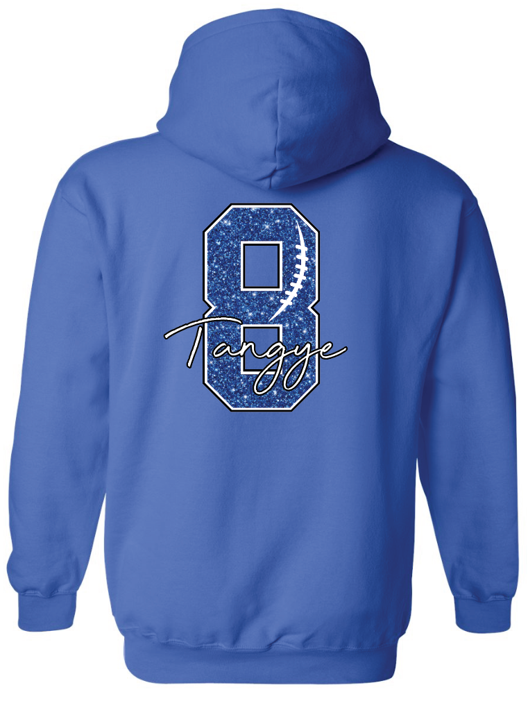 WR Senior Mom Gildan Hooded Sweatshirt