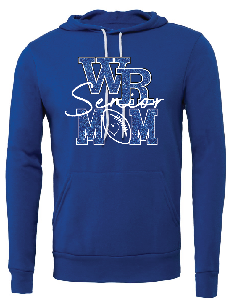 WR Senior Mom Bella Canvas Sponge Fleece Hoodie