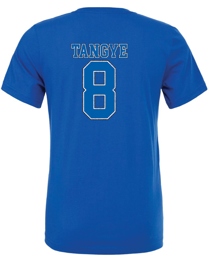 WR Senior Dad Bella Canvas Jersey Tee