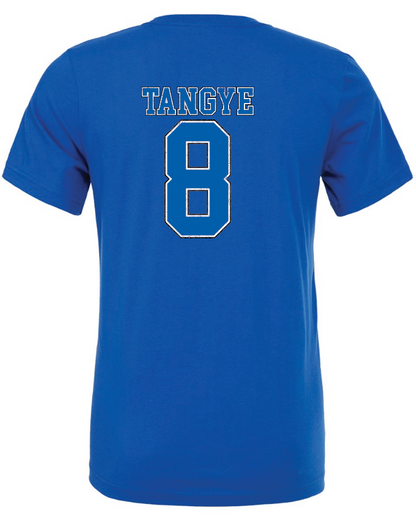 WR Senior Dad Bella Canvas Jersey Tee