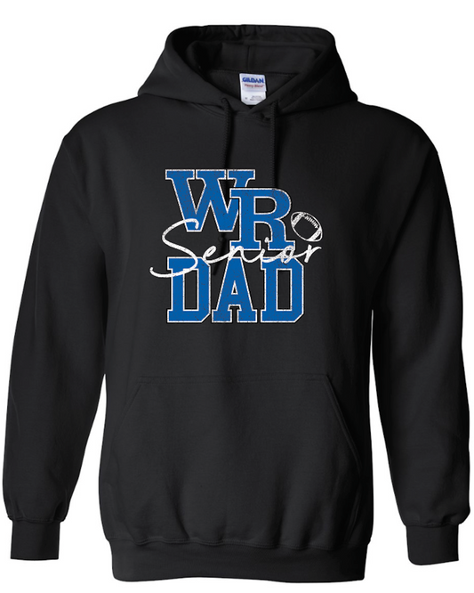WR Senior Dad Gildan Hooded Sweatshirt