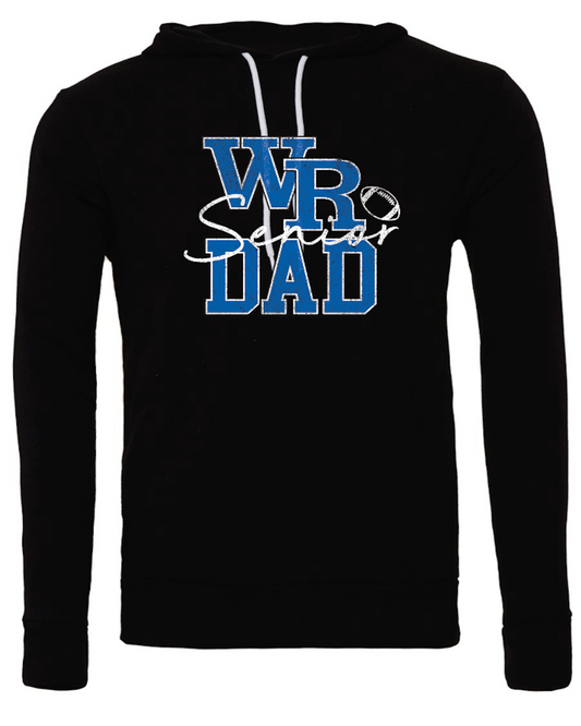 WR Senior Dad Bella Canvas Sponge Fleece Hoodie