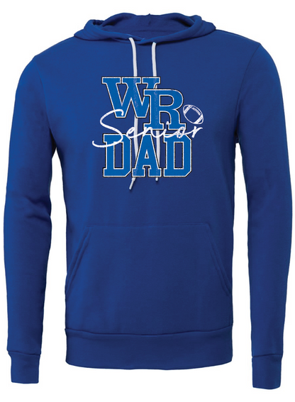 WR Senior Dad Bella Canvas Sponge Fleece Hoodie