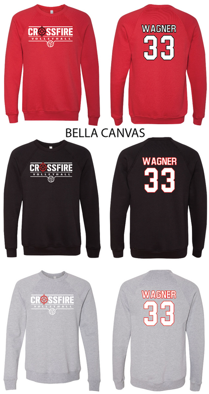 Crossfire Volleyball Crew Sweatshirts
