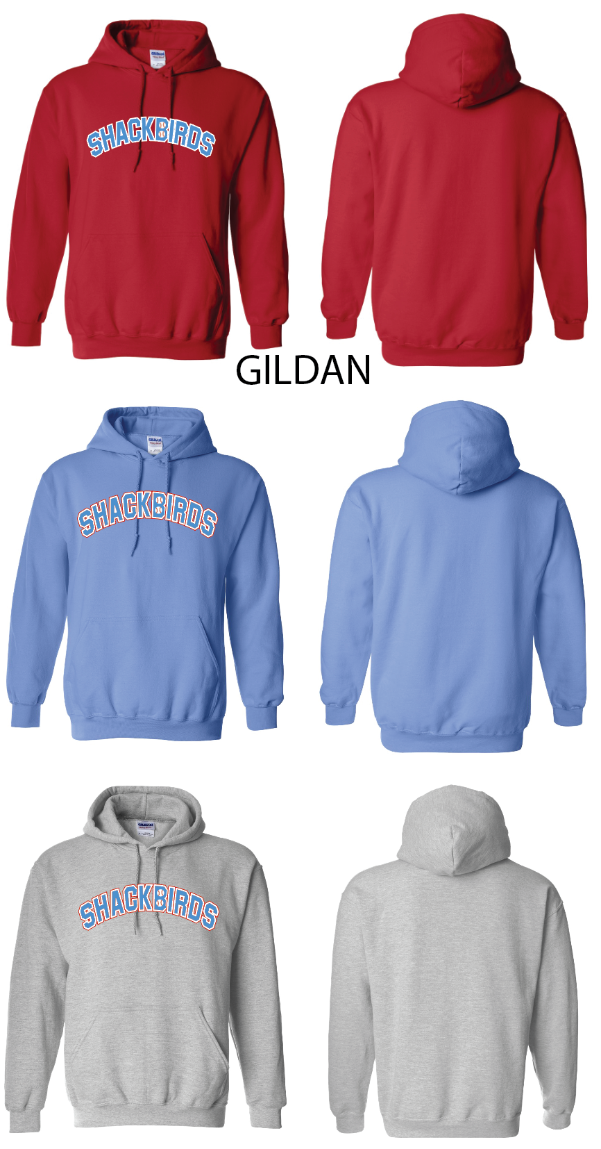 Shackbirds Hoodies