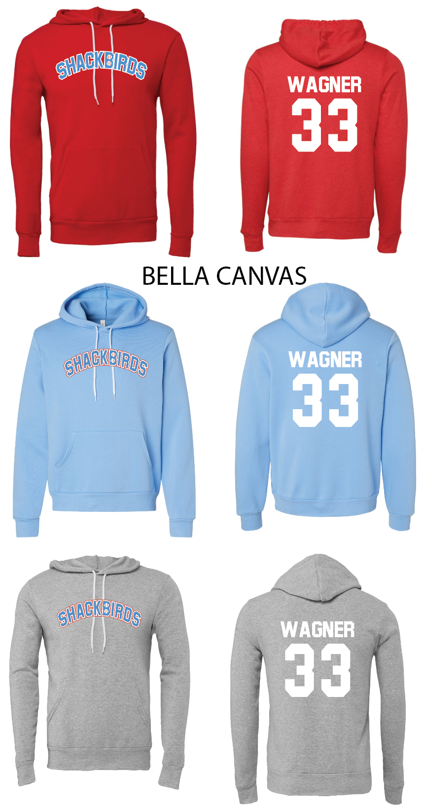 Shackbirds Hoodies