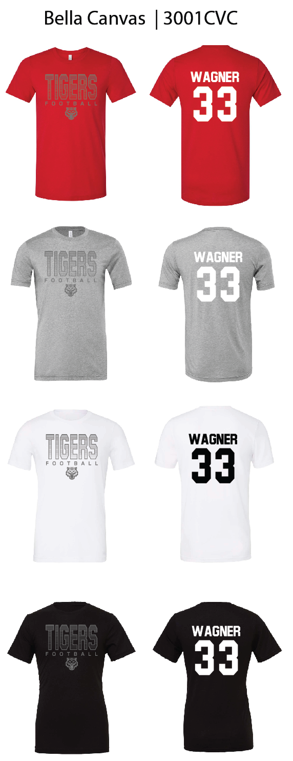 Tigers in Gray Shirts